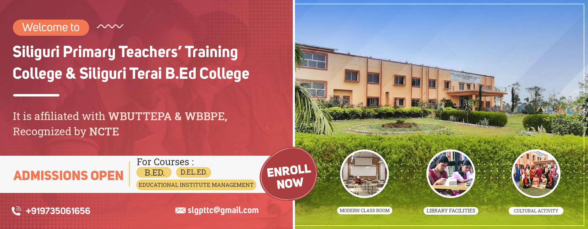 Siliguri Primary Teacher's Training College & Siliguri Terai B.Ed College